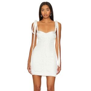 Zahra Mini Dress in White
For Love & Lemons